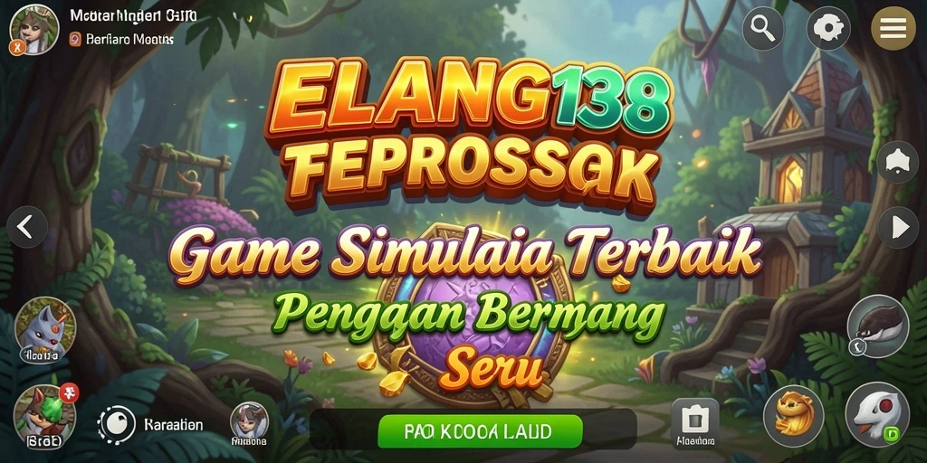 Screenshot ELANG138 menampilkan gameplay simulasi yang menarik dan interaktif.