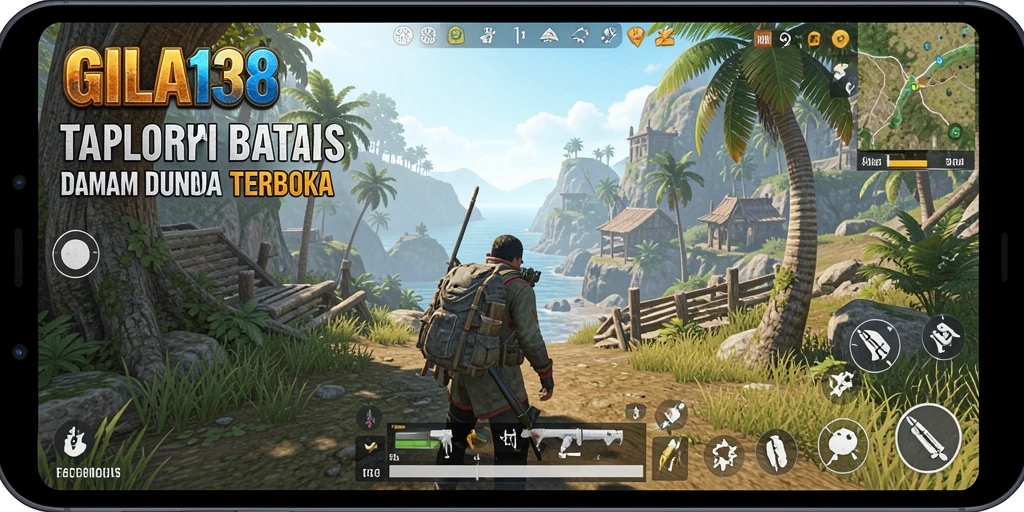 Gameplay menarik GILA138 dalam dunia terbuka yang luas.