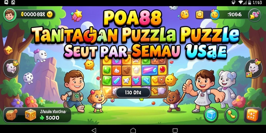Tampilan gameplay seru dan menantang dari POA88.